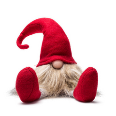 Red and Black Plaid Christmas Table Top Gnome
